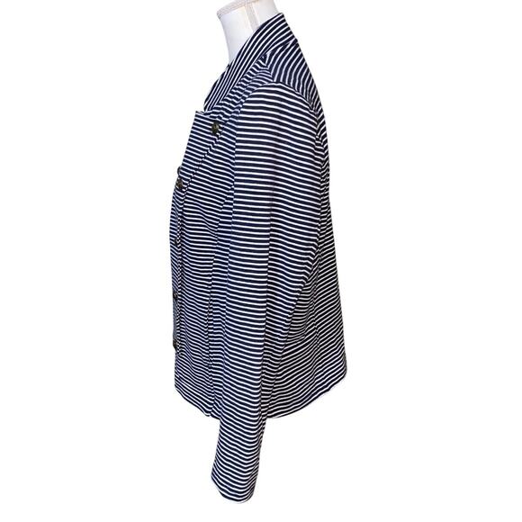 Tommy Hilfiger Double Breasted Military Style Nautical Blazer Jacket Women's M - Picture 5 of 13